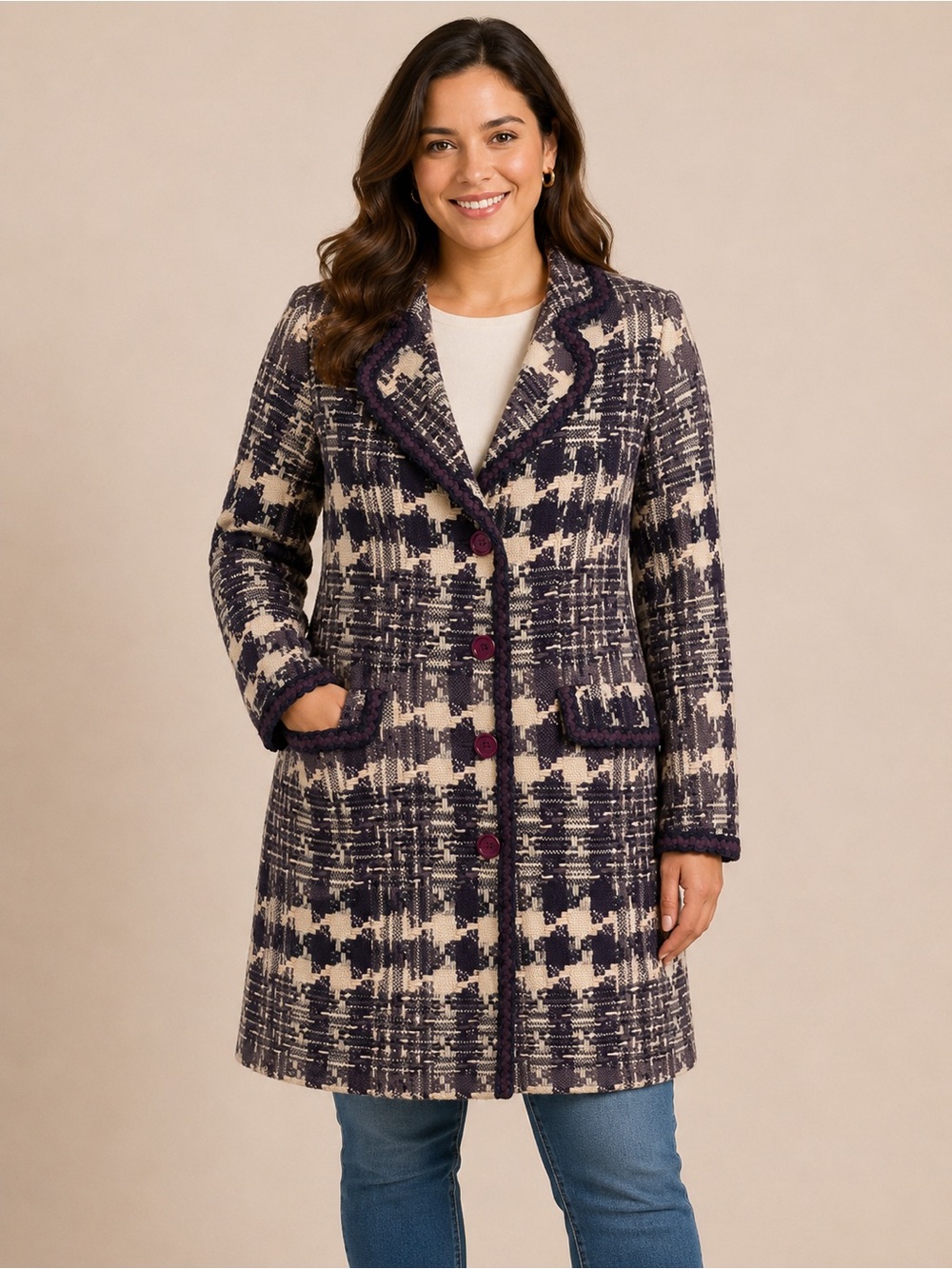 Benetton/Sisley Vintage Virgin Wool Coat